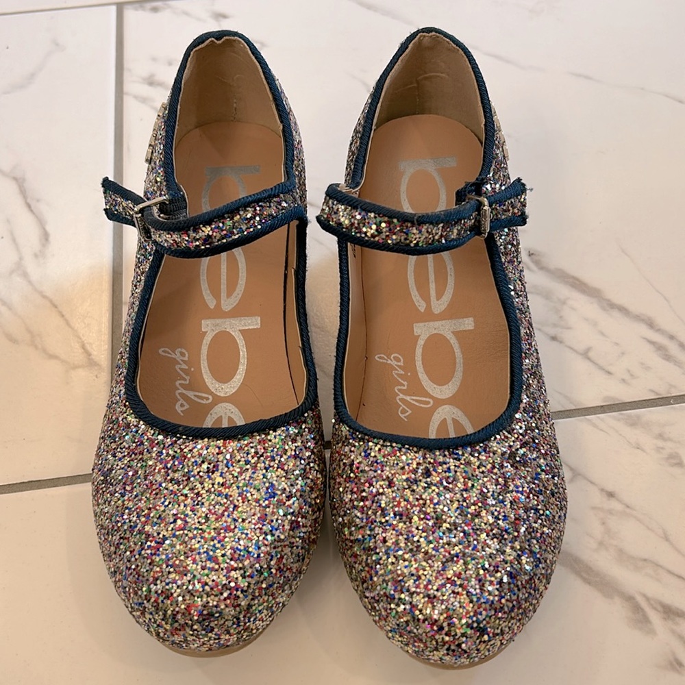 Girls Bebe Mary Jane Heels size 3